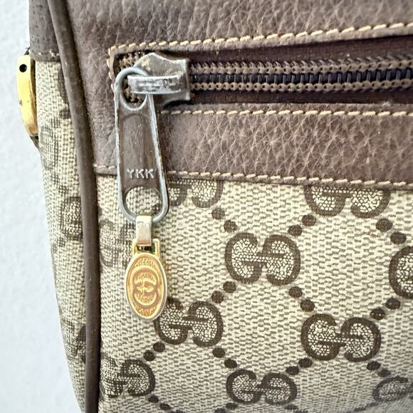 Authentic Vintage Gucci GG Supreme Sherry Line PVC Leather Shoulder Bag COA Incl - Picture 4 of 16